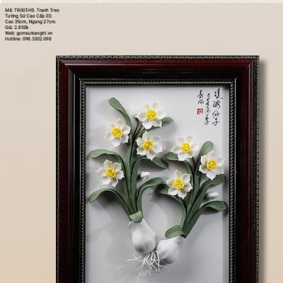TRANH TREO TƯỜNG SỨ CAO CẤP 3D